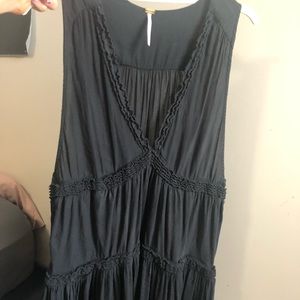 Black free people tunic